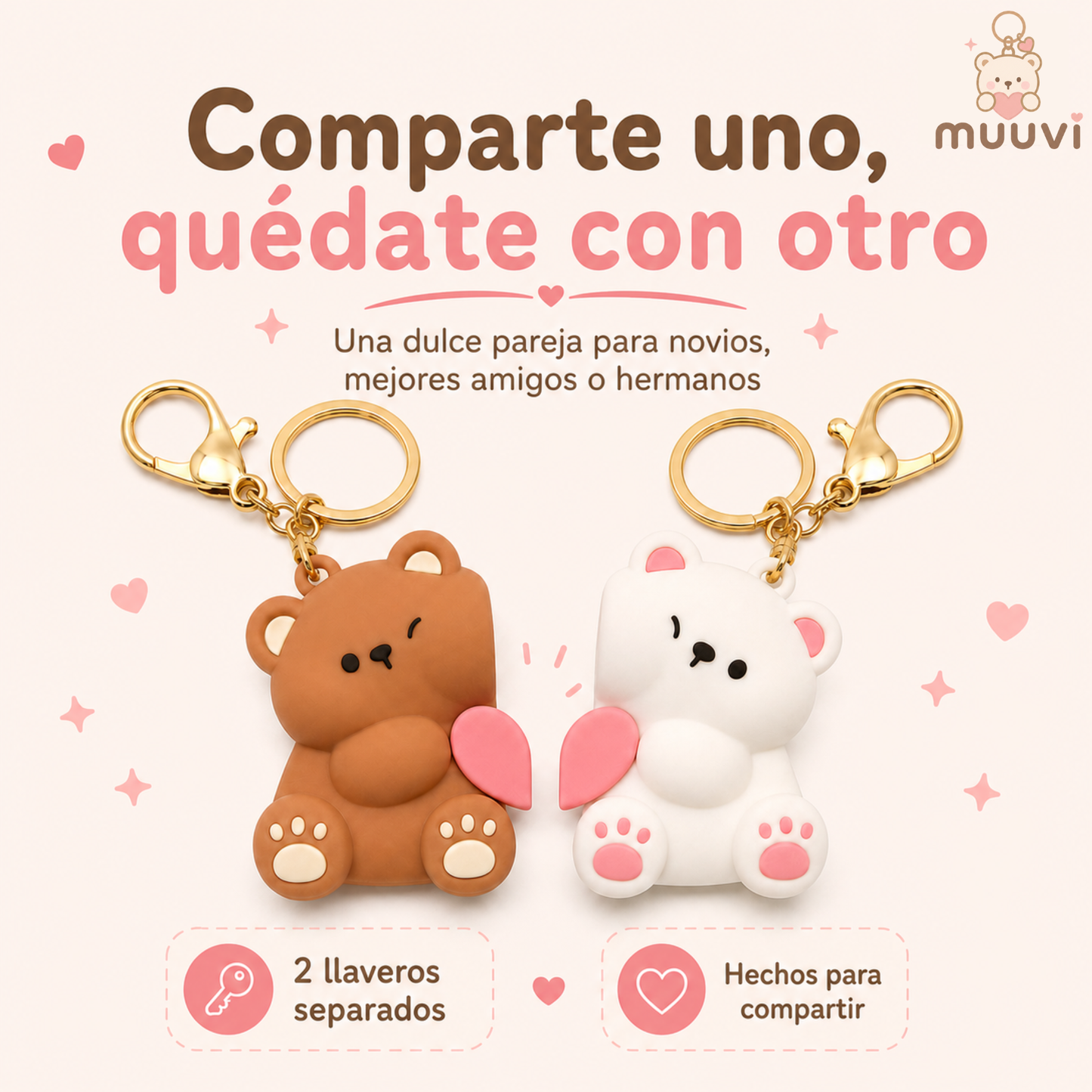 Muuvi™ — Llavero de osito