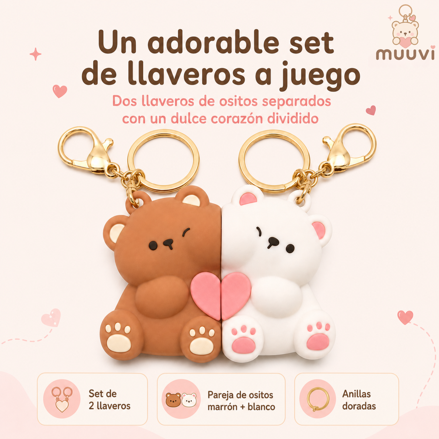 Muuvi™ — Llavero de osito